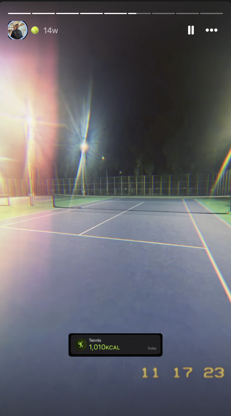 Picture of a tennis court
