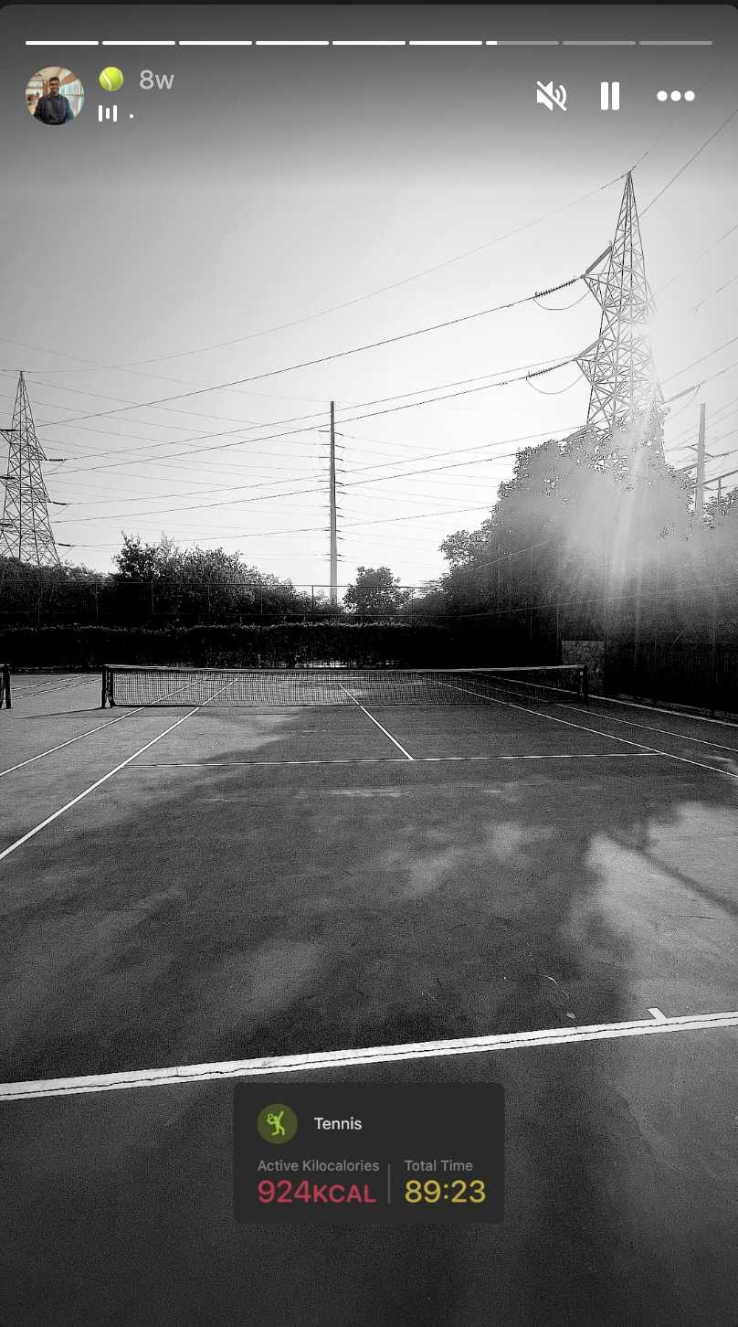 Picture of a tennis court